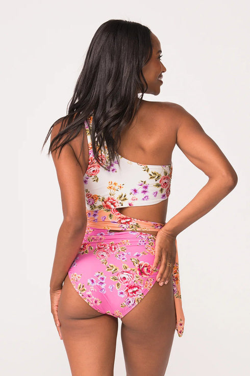 PQ Swim Bahia One Shoulder Cutout One Piece